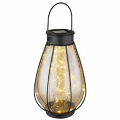 Luminaires Globo Lighting Lampe de table Globo SOLAR LED Noir, 40 lumières