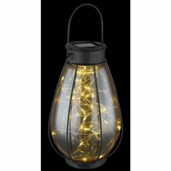 Luminaires Globo Lighting Lampe de table Globo SOLAR LED Noir, 40 lumières