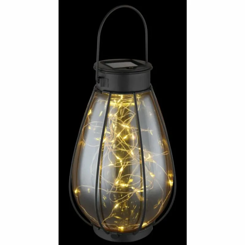 Luminaires Globo Lighting Lampe de table Globo SOLAR LED Noir, 40 lumières