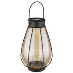 Luminaires Globo Lighting Lampe de table Globo SOLAR LED Noir, 40 lumières