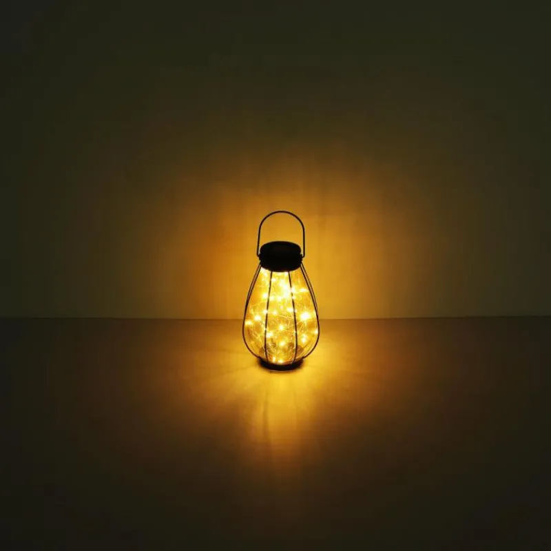 Luminaires Globo Lighting Lampe de table Globo SOLAR LED Noir, 40 lumières