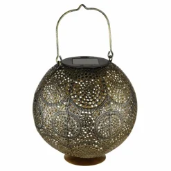 Lampes Dorées-Luminaires Globo Lighting Lampe de table Globo SOLAR LED Ancien, Or, 1 lumière