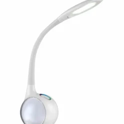 Luminaires Globo Lighting Lampe de table Globo TARRON LED Transparent, Blanc, 3 lumières* Lampes À Poser