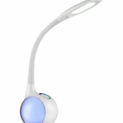 Luminaires Globo Lighting Lampe de table Globo TARRON LED Transparent, Blanc, 3 lumières* Lampes À Poser