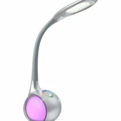 Luminaires Globo Lighting Lampe de table Globo TARRON LED Argenté, Transparent, 3 lumières* Éclairage Led