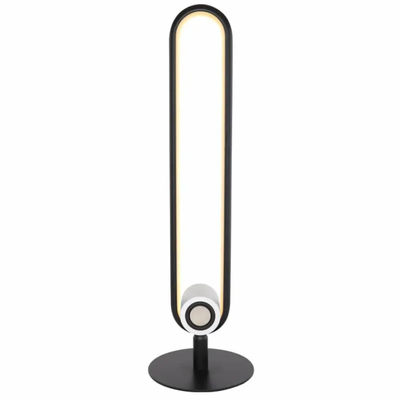 Luminaires Globo Lighting Lampe de table Globo TOPPOLE LED Noir, 1 lumière* Éclairage Led