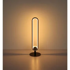 Luminaires Globo Lighting Lampe de table Globo TOPPOLE LED Noir, 1 lumière* Éclairage Led