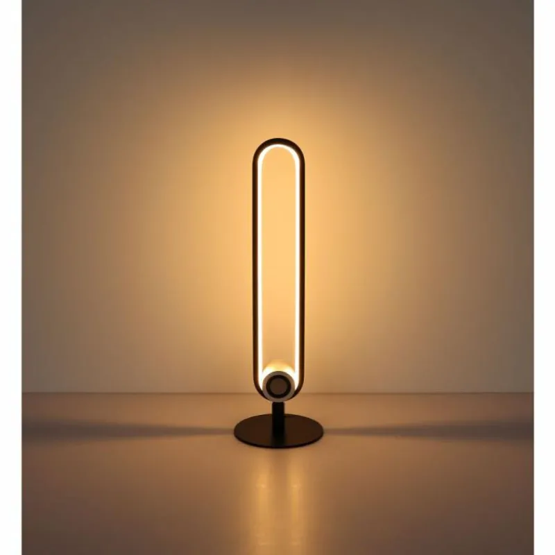 Luminaires Globo Lighting Lampe de table Globo TOPPOLE LED Noir, 1 lumière* Éclairage Led