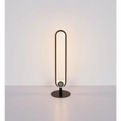 Luminaires Globo Lighting Lampe de table Globo TOPPOLE LED Noir, 1 lumière* Éclairage Led