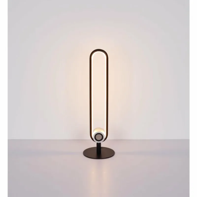 Luminaires Globo Lighting Lampe de table Globo TOPPOLE LED Noir, 1 lumière* Éclairage Led