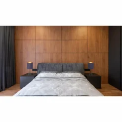 Lampes En Tissu-Luminaires Globo Lighting Lampe de table Globo URBAN Noir, 1 lumière