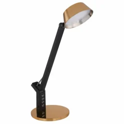 Lampes Dorées-Luminaires Globo Lighting Lampe de table Globo URSINO LED Or, Noir, 1 lumière