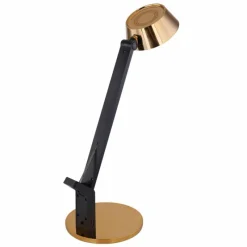 Lampes Dorées-Luminaires Globo Lighting Lampe de table Globo URSINO LED Or, Noir, 1 lumière