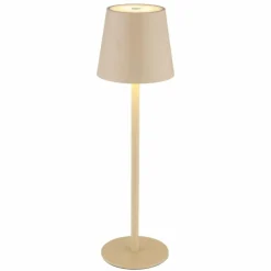 Luminaires Globo Lighting Lampe de table Globo VANNIE LED Sable, Blanc, 1 lumière