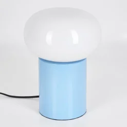 hofstein Lampe de table Godrie Bleu, 1 lumière