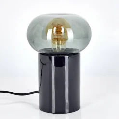 hofstein Lampe de table Godrie Noir, 1 lumière