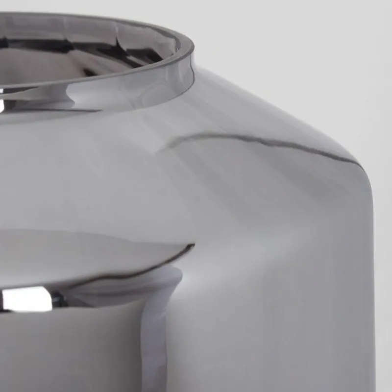 Suspension Verre Fumé-hofstein Lampe de table Gondim Noir, 1 lumière