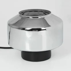 Suspension Verre Fumé-hofstein Lampe de table Gondim Noir, 1 lumière