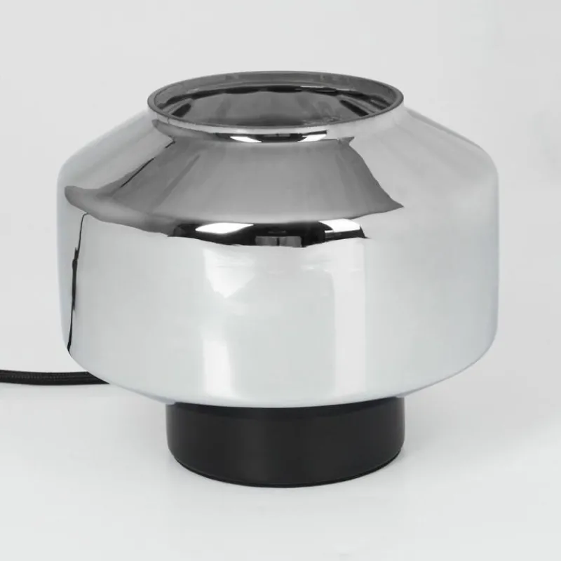 Suspension Verre Fumé-hofstein Lampe de table Gondim Noir, 1 lumière