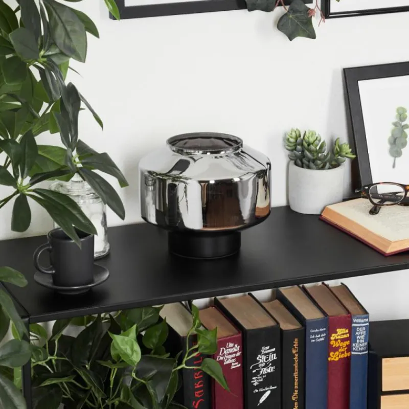 Suspension Verre Fumé-hofstein Lampe de table Gondim Noir, 1 lumière