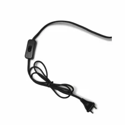 Style Boho-Chic-Good & Mojo Lampe de table CANGO Noir, 1 lumière