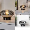 Suspension Verre Fumé-hofstein Lampe de table Haikala Noir, 1 lumière