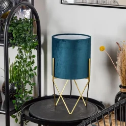 Lampes En Tissu-hofstein Lampe de table Hallata Laiton, 1 lumière