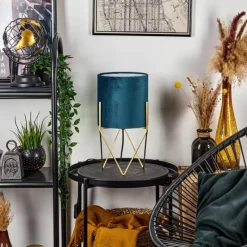 Lampes En Tissu-hofstein Lampe de table Hallata Laiton, 1 lumière