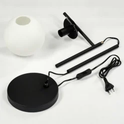 hofstein Lampe de table Hogatza Noir, 1 lumière