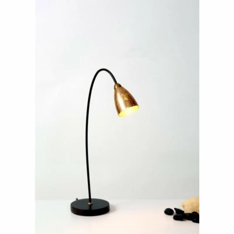 Luminaires Holländer Lampe de table Holländer ALICE Brun doré, 1 lumière