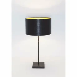 Luminaires Holländer Lampe de table Holländer BAMBUS Brun, Noir, 1 lumière* Lampes À Poser