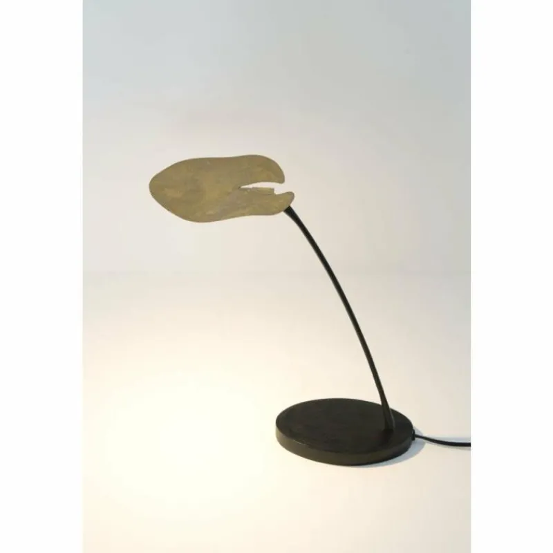 Lampes Dorées-Luminaires Holländer Lampe de table Holländer CONTROVERSA LED Or, Noir, 1 lumière
