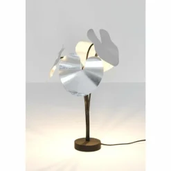 Luminaires Holländer Lampe de table Holländer CONTROVERSIA LED Noir, Argenté, 4 lumières* Éclairage Led