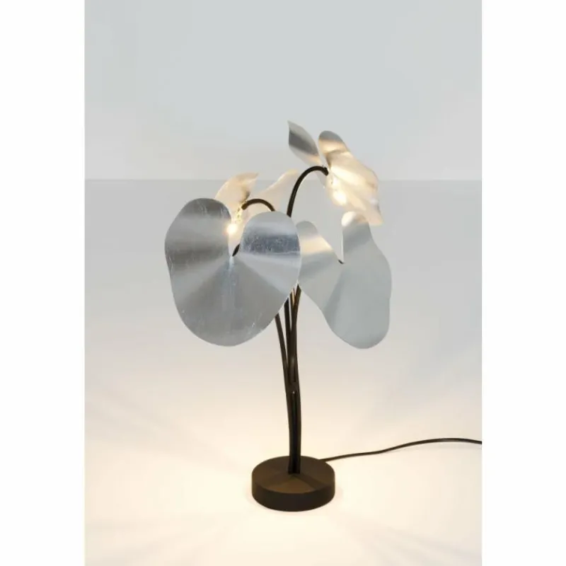 Luminaires Holländer Lampe de table Holländer CONTROVERSIA LED Noir, Argenté, 4 lumières* Éclairage Led