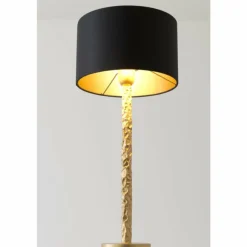 Lampes En Tissu-Luminaires Holländer Lampe de table Holländer CANCELLIERE ROTONDA PICCOLO Or, 1 lumière