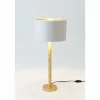 Lampes En Tissu-Luminaires Holländer Lampe de table Holländer CANCELLIERE ROTONDA PICCOLO Or, 1 lumière
