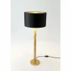 Lampes En Tissu-Luminaires Holländer Lampe de table Holländer CANCELLIERE ROTONDA GRANDE Or, 1 lumière