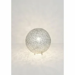 Luminaires Holländer Lampe de table Holländer LILY Argenté, 1 lumière* Lampes À Poser