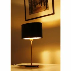 Lampes Dorées-Luminaires Holländer Lampe de table Holländer MATTIA Or, Laiton, 1 lumière