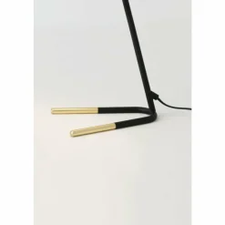 Lampes Dorées-Luminaires Holländer Lampe de table Holländer OBELISCO Or, Noir, 1 lumière