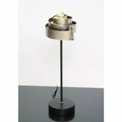 Luminaires Holländer Lampe de table Holländer PICCOLA BANDEROLE Noir, Argenté, 1 lumière* Lampes À Poser