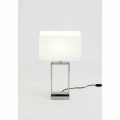 Lampes En Tissu-Luminaires Holländer Lampe de table Holländer SPRAZZO Argenté, 1 lumière