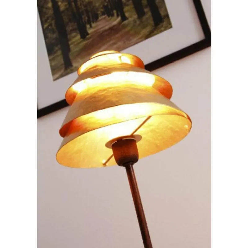 Lampes Dorées-Luminaires Holländer Lampe de table Holländer SNAIL ONE Brun doré, 1 lumière