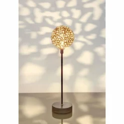 Lampes Dorées-Luminaires Holländer Lampe de table Holländer SFERA GRANDE Brun doré, 1 lumière