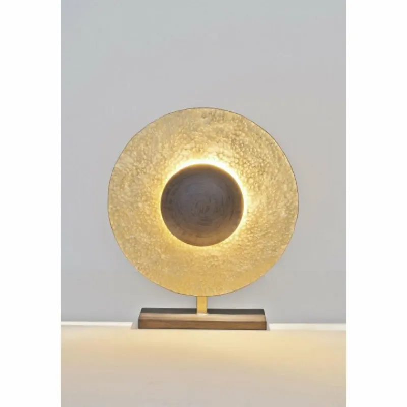 Lampes Dorées-Luminaires Holländer Lampe de table Holländer VILLINO Brun, Or, Noir, 3 lumières