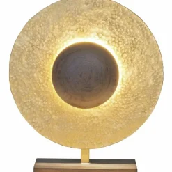 Lampes Dorées-Luminaires Holländer Lampe de table Holländer VILLINO Brun, Or, Noir, 3 lumières