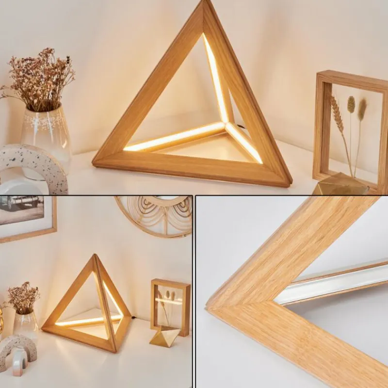 Luminaires Scandinaves-hofstein Lampe de table Huanchillas LED Écru, 1 lumière