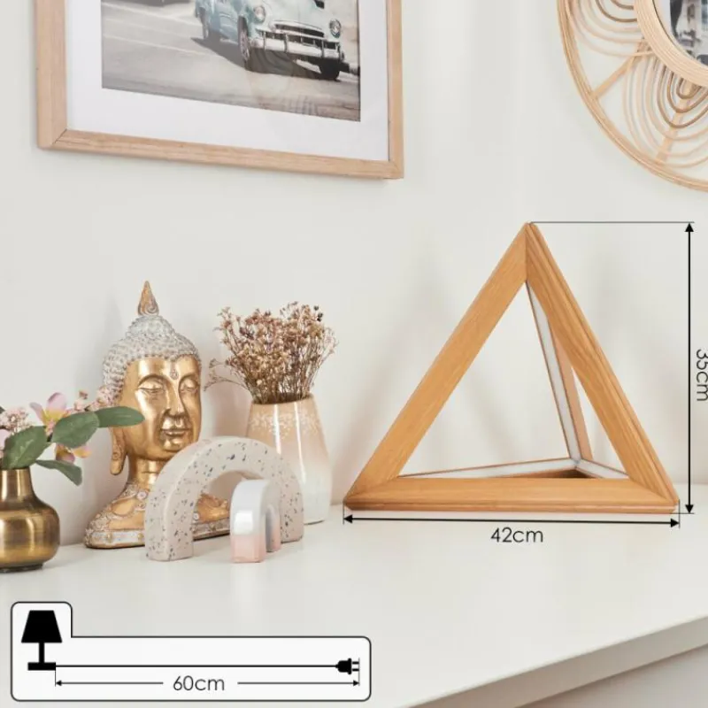 Luminaires Scandinaves-hofstein Lampe de table Huanchillas LED Écru, 1 lumière