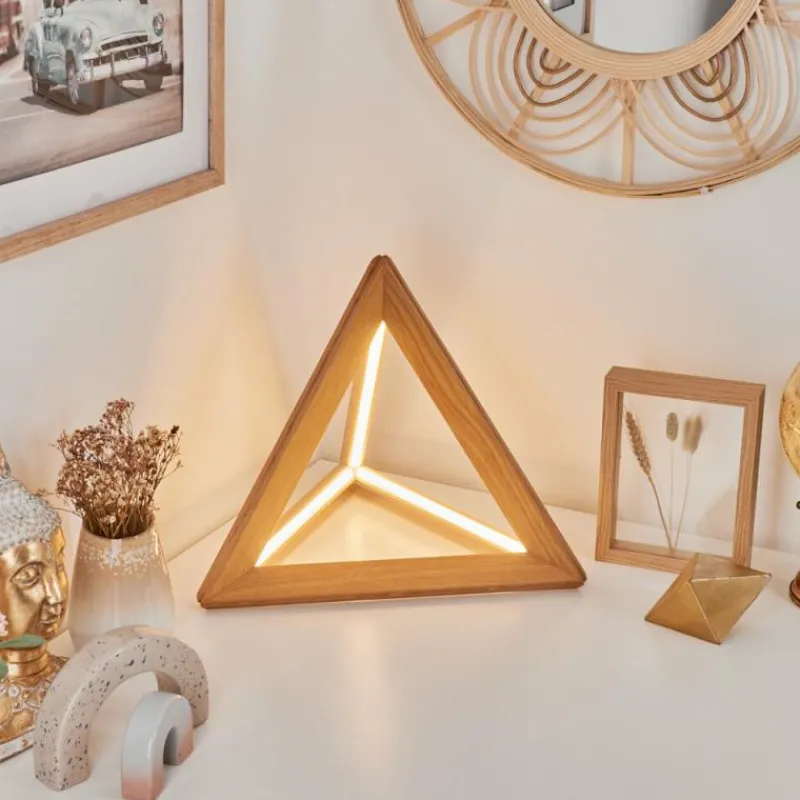 Luminaires Scandinaves-hofstein Lampe de table Huanchillas LED Écru, 1 lumière