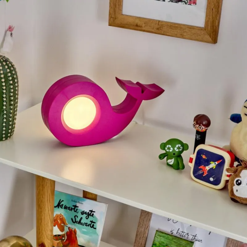 hofstein Lampe de table Ilanz LED Lila, 1 lumière